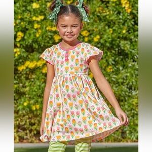 Matilda Jane Let’s Go Together Tulip Time Dress size 14